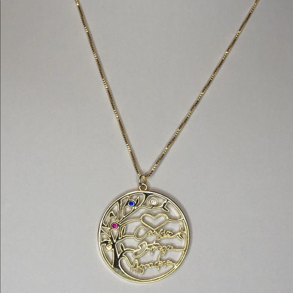 **NEW** 🇧🇷”Confio, Entrego, Agradeço" Necklace - 18K Gold Filled - Picture 3 of 4